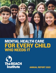 front page of REACH annual report 2021